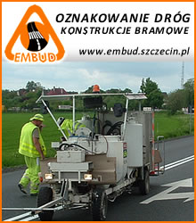 Embud - oznakowanie dróg, konstrukcje bramowe